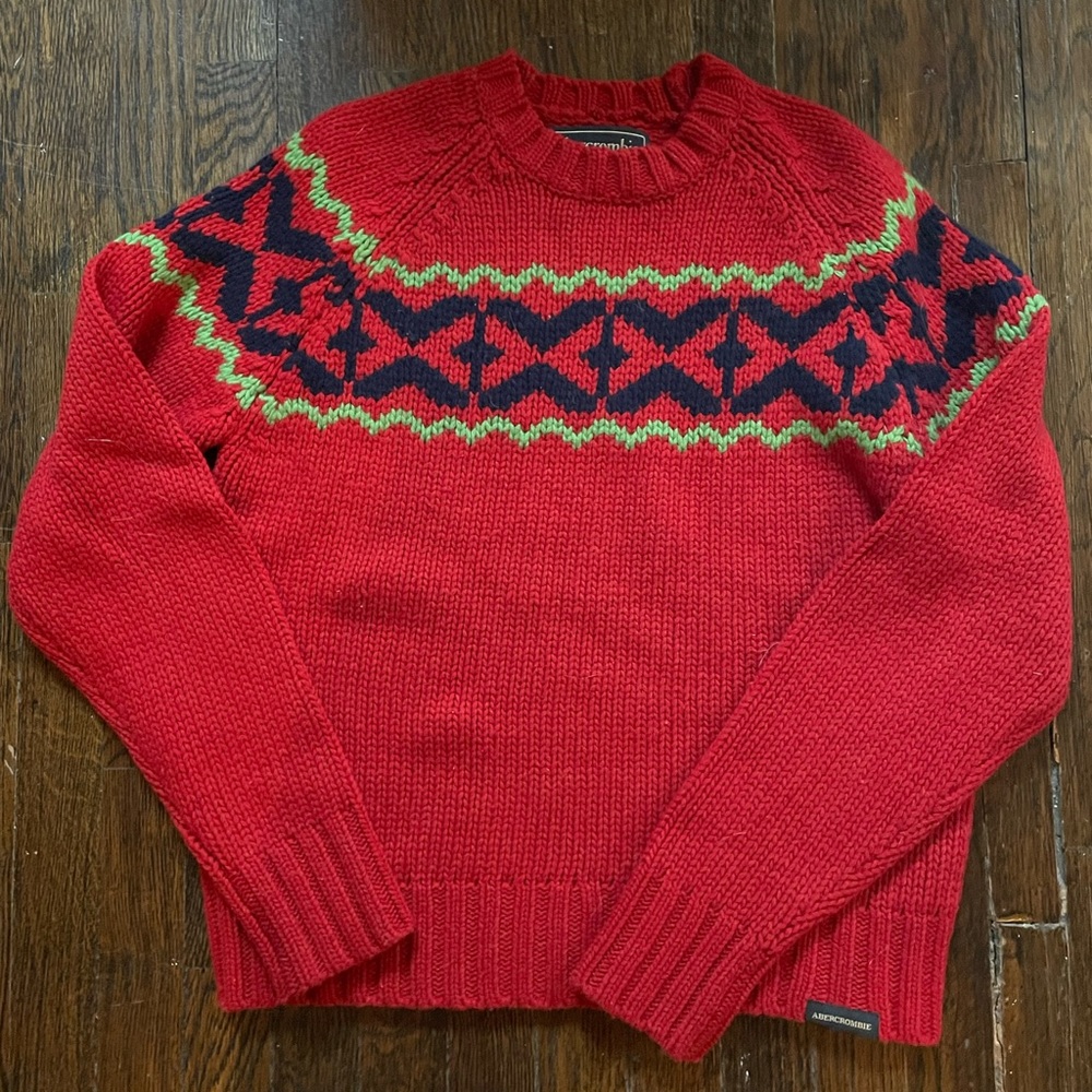 UNISEX VINTAGE ABERCROMBIE FAIR ISLE SWEATER